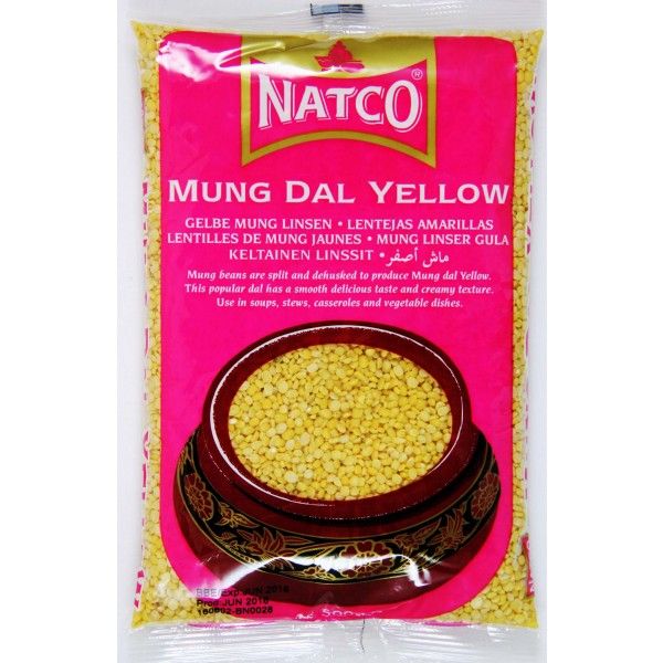 Shop Natco Mung Dal Washed - 500g at Grocerywala