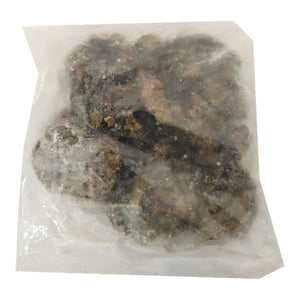 Pandit Foods Patra (Alu Vadi) frozen 200g – reverse of clear pack showing the contents