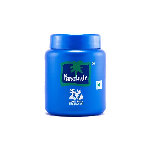 Parachute Coconut Oil Jar 500ml centred on white background