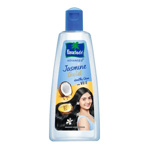 Parachute Jasmine Gold Hair Oil 190ml bottle on white background