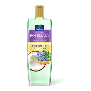 Parachute Rosemary Coconut Hair Oil 300ml bottle on white background
