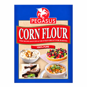 pegasus cornflour 500g pack on a white background