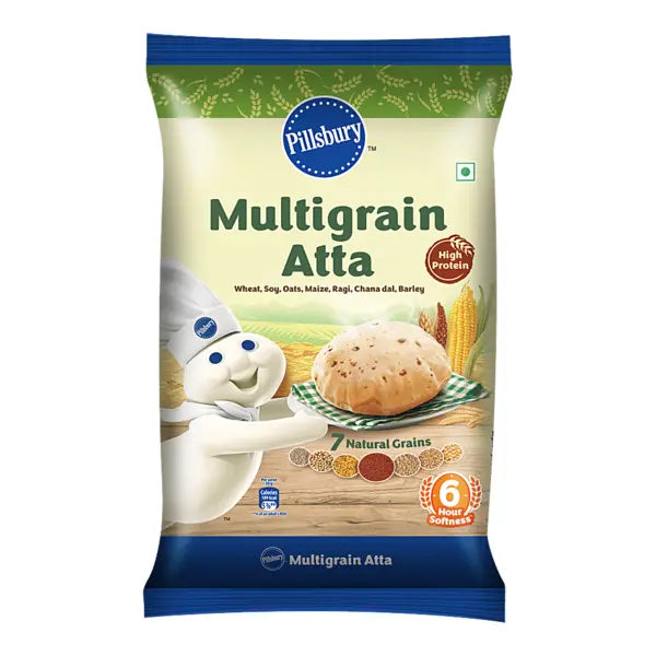 Pillsbury nutritious multigrain atta flour blend, 5kg bag
