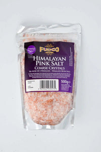 Shop Fudco Himalayan Pink Salt Crystals - 500g at Grocerywala