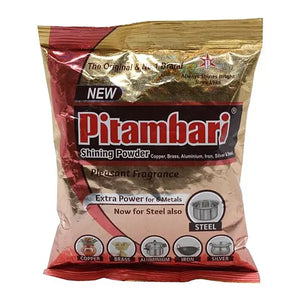 Pitambari shining powder for copper and brass, 200g pouch