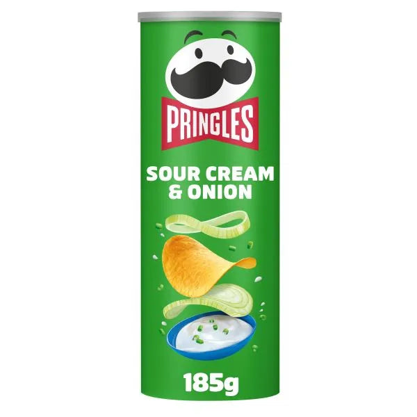 Pringles Sour Cream & Onion - 185g