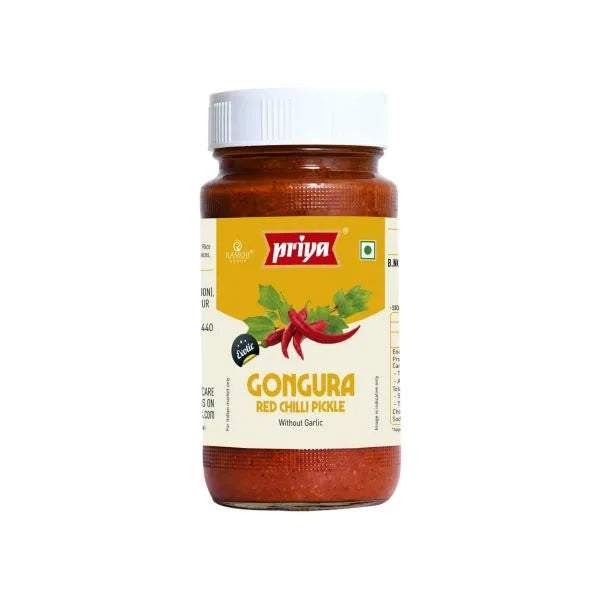Priya Pickle Gongura Red Chilli - 300g