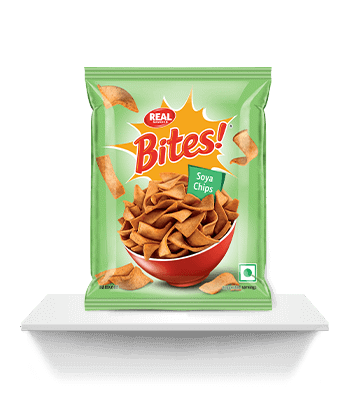 Shop Real Bites Soya Chips - 400g at Grocerywala