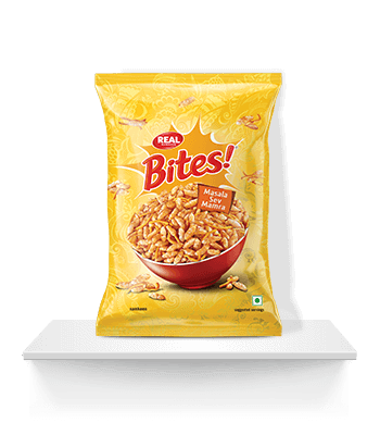 Shop Real Bites Masala Sev Mamra - 400g at Grocerywala