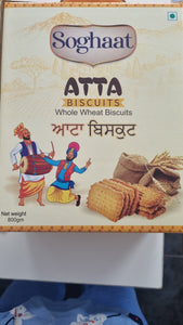 Soghaat Atta Biscuits - 800g