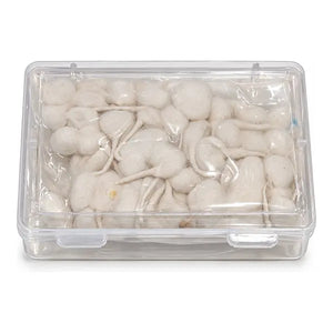 Round cotton wicks baati in storage box pack of 100