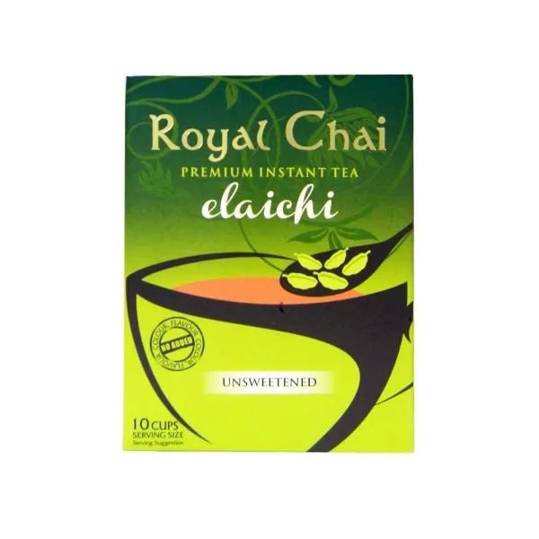 Royal Chai Elachi Unsweetened (10 Sachets) - 180g