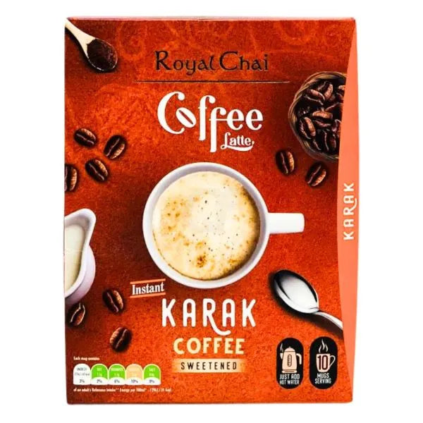 Royal Chai Karak Coffee Sweetened (10 Sachets) - 140g