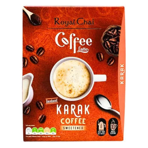 Royal Chai Karak Coffee Sweetened (10 Sachets) - 140g