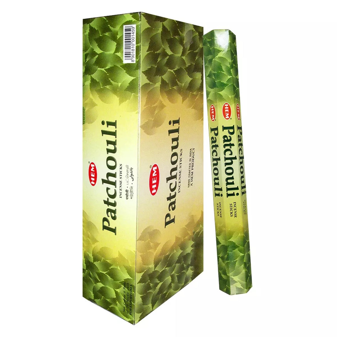 Shop Hem Patchauli Incense 20Sticks (2 for Â£1.39) at Grocerywala