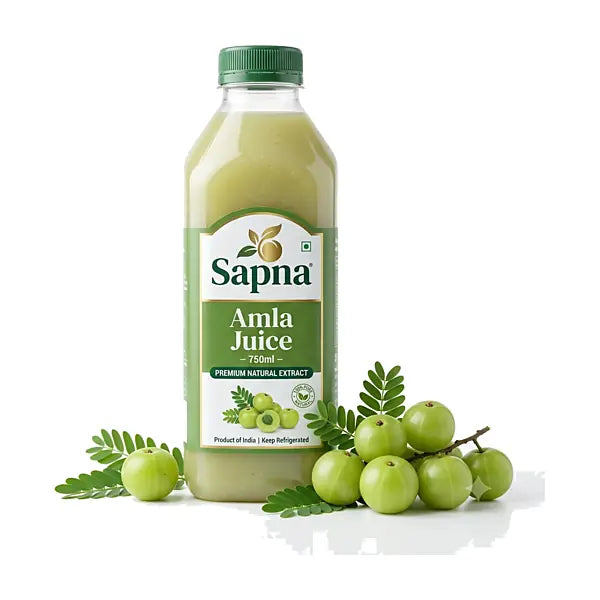 Sapna Amla Juice 750ml bottle on white background