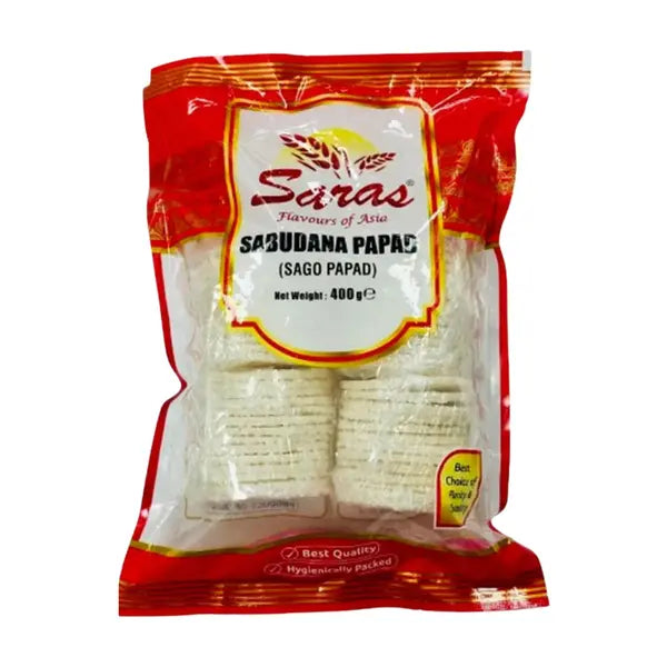 Saras Sabudana sago papad 400g pack