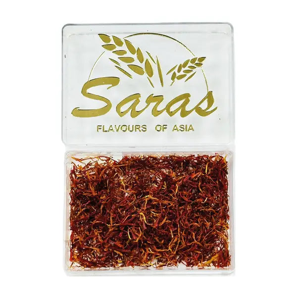 Saras premium saffron kesar threads 4g box