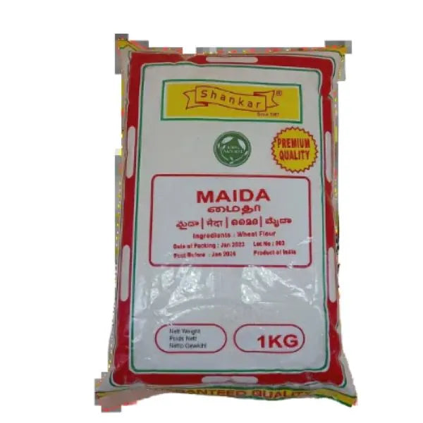 Shankar maida refined wheat flour 1kg pack