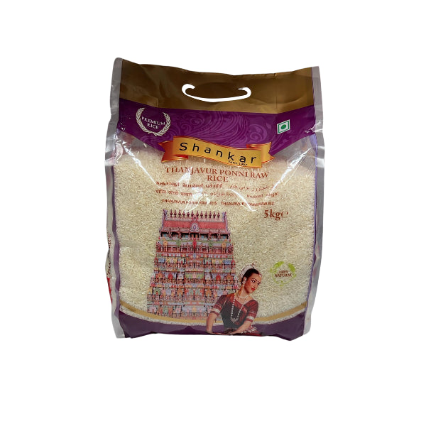 Shankar Ponni Raw Rice 5kg pack
