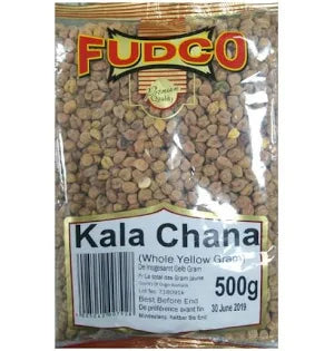Shop Fudco Brown Chick Peas (Kala Chana) - 500g at Grocerywala