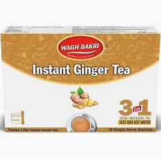 Shop Wagh Bakri Ginger Tea (10 Sachets) - 140g at Grocerywala