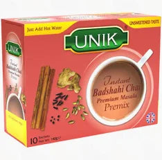 Shop Unik Badshahi Tea Unsweetened (10 Sachets)- 140g at Grocerywala