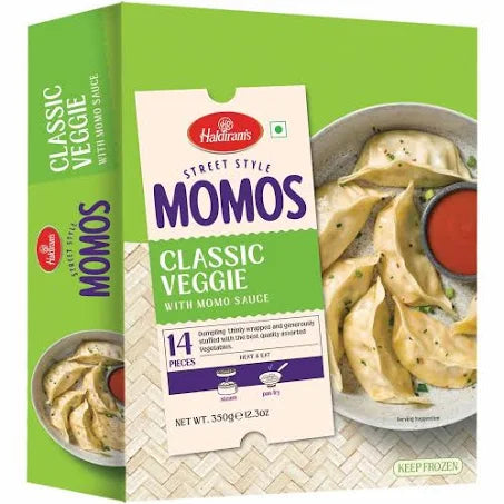 Haldiram Veg Momos Frozen - 350g