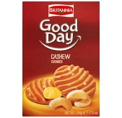 Shop Britannia Good Day Cashew Cookies - 216g at Grocerywala