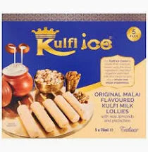 Kulfi Ice Original Malai Kulfi Sticks (5pcs) - 350ml