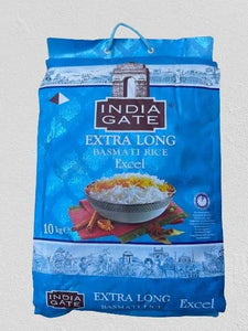 India Gate Extra Long Basmati Rice - 10kg
