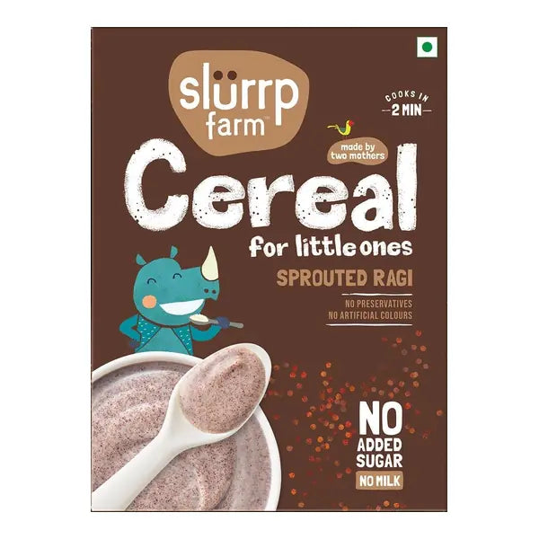 Slurrp Farm sprouted ragi cereal for little ones, 250g