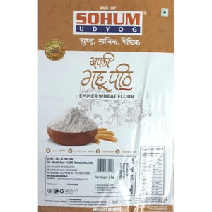 Sohum Khapli Gahu Atta (Emmer Wheat) - 2kg