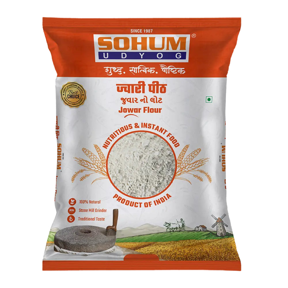 Sohum Sorgum Flour (Juwar) 1kg pack