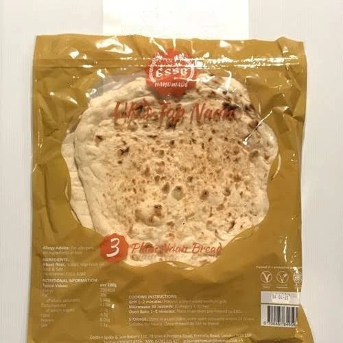 Shop Golden Spike Naan Plain - 3pcs at Grocerywala