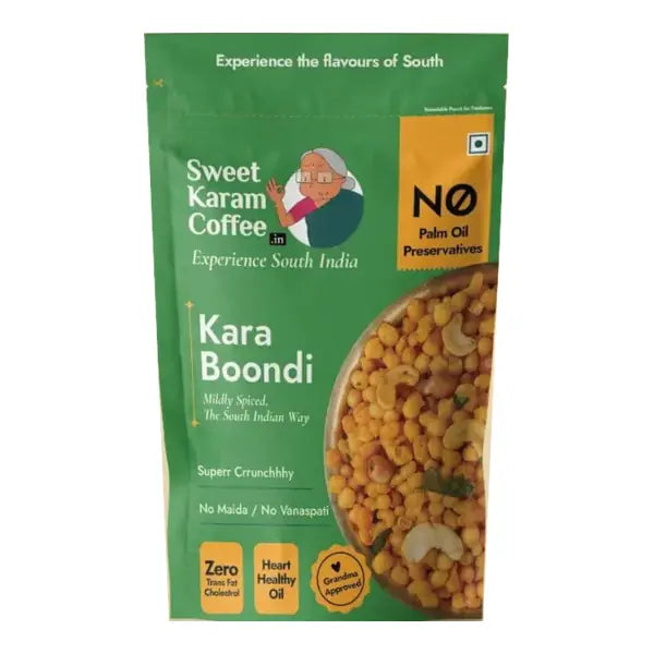 Sweet Karam Coffee kara boondi snack pouch, 180g