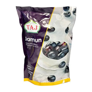 Taj frozen Jamun Indian black plum 500g retail pack