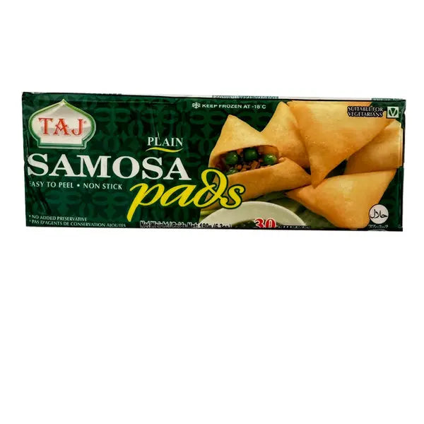 Taj frozen samosa pastry pads, 30 sheets in 180g pack