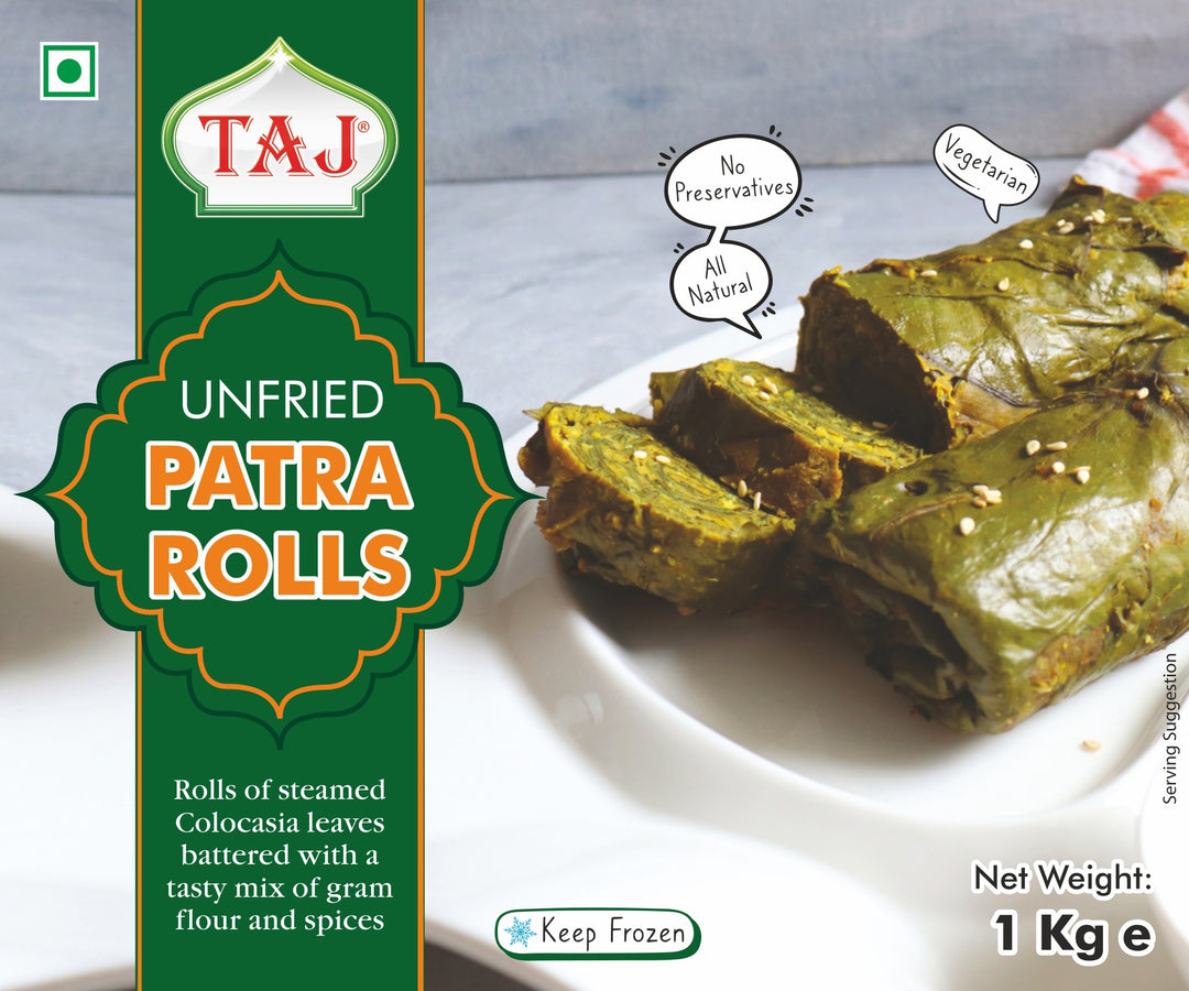 Shop Taj Unfried Patra Rolls - 1kg at Grocerywala