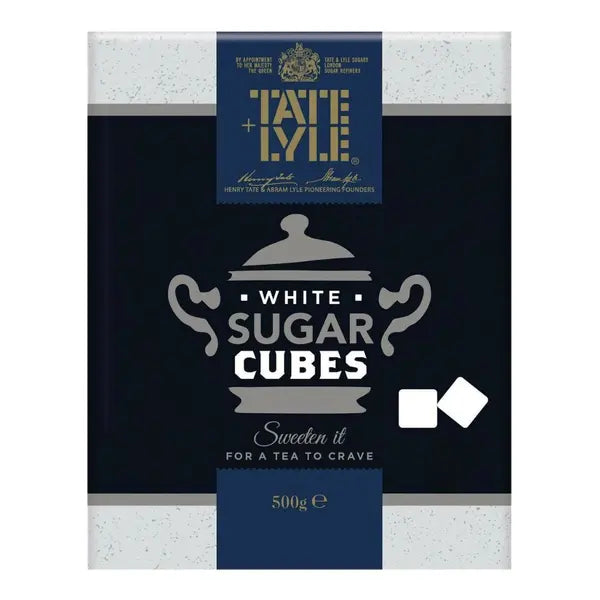 Tate and Lyle white sugar cubes box 500g