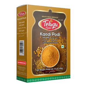 Telugu Foods Kandi Podi lentil spice mix pack 100g