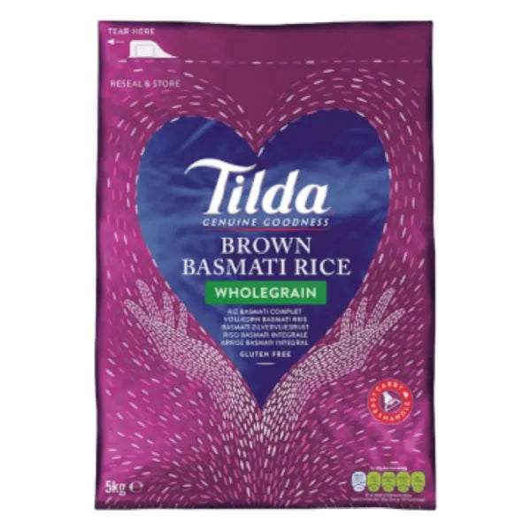 Tilda Basmati Rice Brown - 5kg