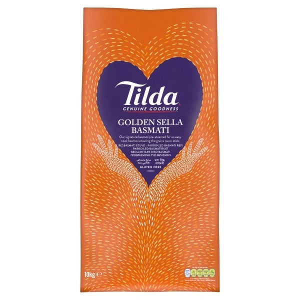 Tilda Golden Sella Rice - 10kg