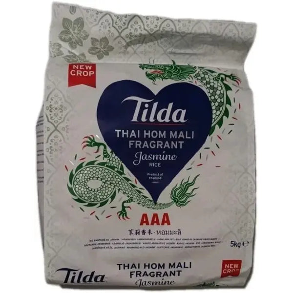 Tilda Thai Jasmine Rice 5kg pack