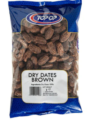 Shop Topop Dry Dates Brown - 375g at Grocerywala