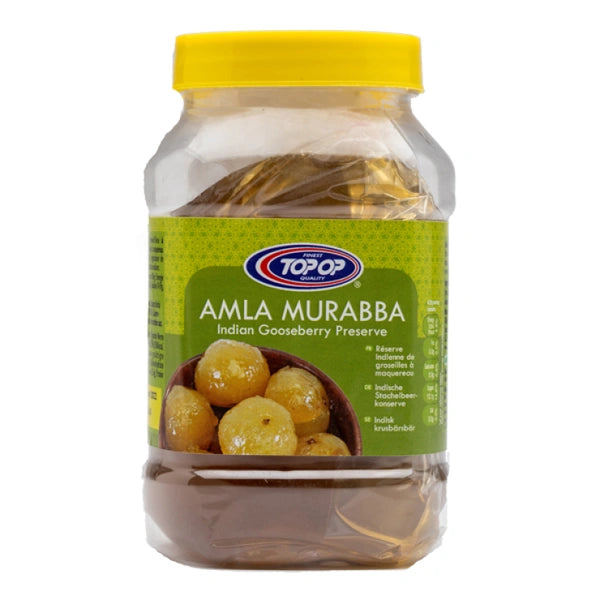 Topop Amla Murabba 1kg Indian gooseberry preserve jar