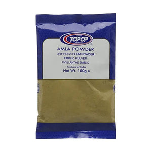 Topop Amla Powder 100g pouch on white background