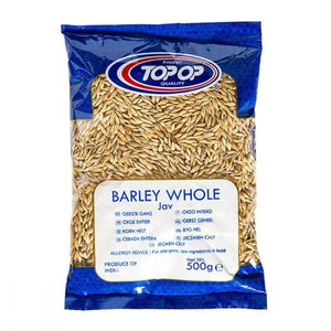 Topop whole barley grains 500g cereal pack