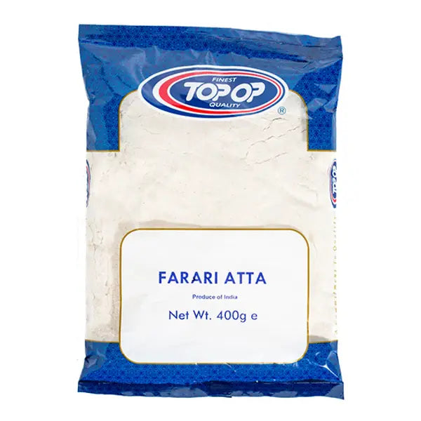 Topop Farali Atta multipurpose fasting flour 400g retail packet