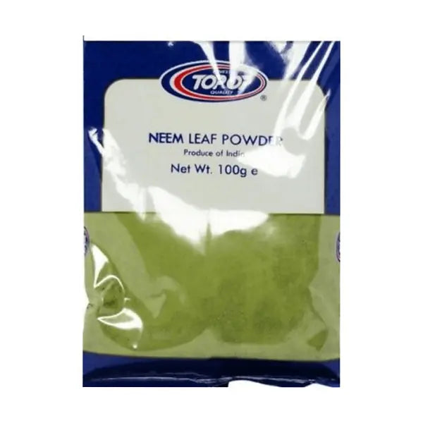 Topop Neem Powder 100g pouch on white background